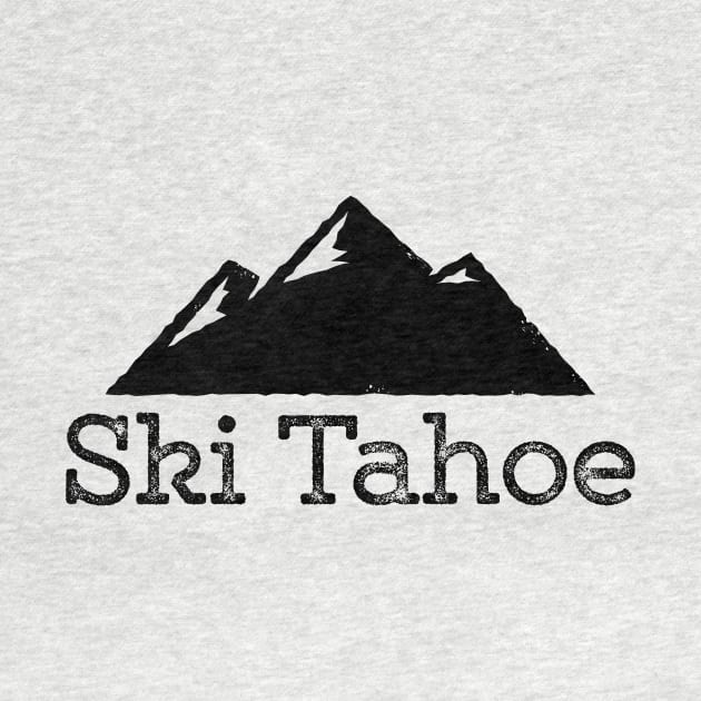 Ski Tahoe Vintage T-Shirt by HolidayShirts